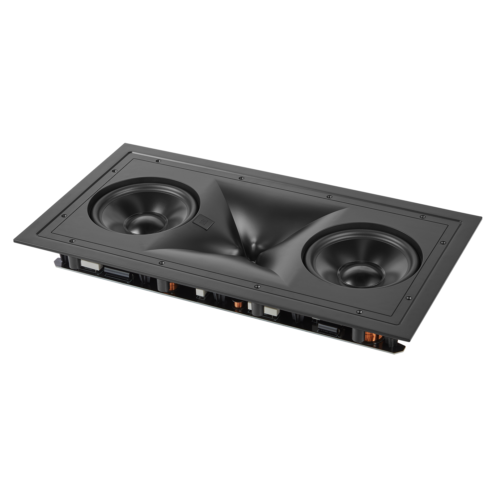 SCL-4XL - Black - 2-way Dual 8-inch (200mm) In-Wall Loudspeaker - Detailshot 2